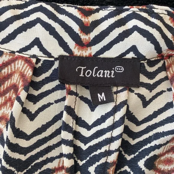 Tolani Silk Dress NWOT - Picture 6 of 7